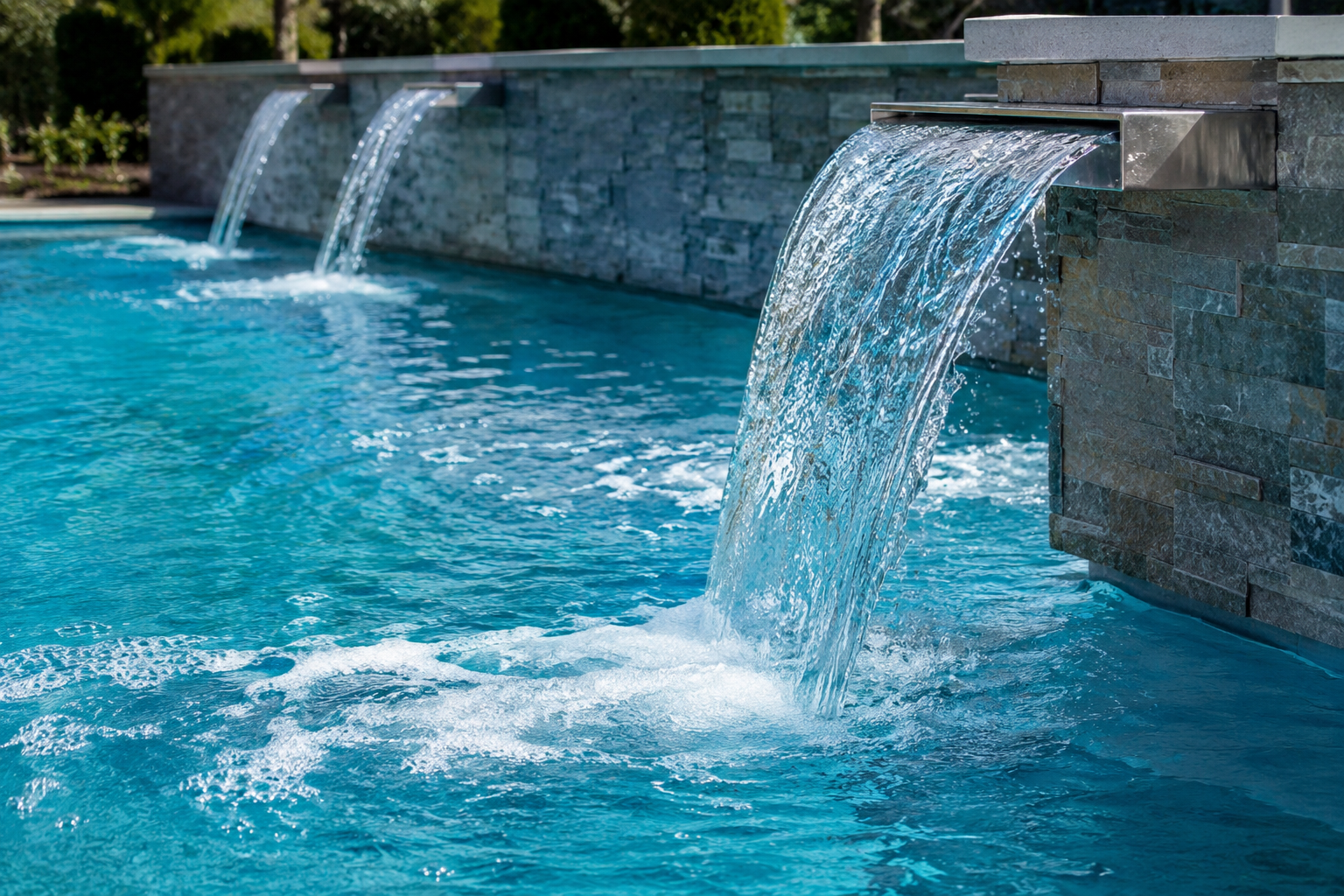 Swimming Pool Fountain